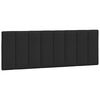 vidaXL Bettgestell mit LED ohne Matratze "Hanko" Schwarz 140x200 cm Samt