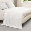 vidaXL Wohndecken 6 pcs Wei&szlig; 150 x 200 cm Fleece