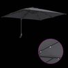 vidaXL Garten-Sonnenschirm Anthrazit 248,5 x 247,5 x 160 cm
