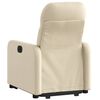 vidaXL Relaxsessel mit Aufstehhilfe Creme Stoff