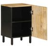 vidaXL Badschrank 38x33,5x58 cm Massivholz Mango