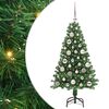 vidaXL Weihnachtsbaum mit LED-Beleuchtung 120 cm 150 LEDs Warmes Wei&szlig;