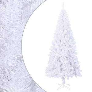 vidaXL K&uuml;nstlicher Weihnachtsbaum L 240 cm Wei&szlig;