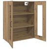 vidaXL Wandmontierte Schr&auml;nke 2 pcs Artisan-Eiche 69,5 x 34 x 90 cm