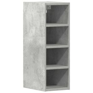 vidaXL H&auml;ngeschrank Riga Betongrau 20x29,5x60 cm Holzwerkstoff