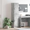 vidaXL Highboard Beton Grau 35 x 39 x 168 cm
