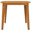 vidaXL Gartentisch 85x85x75 cm Massivholz Akazie
