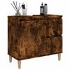 vidaXL Badschrank R&auml;uchereiche 65x33x60 cm Holzwerkstoff