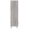 vidaXL Highboard Grau Sonoma 69,5x31x115 cm Holzwerkstoff