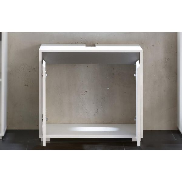 Trendteam Waschbeckenunterschrank Sol Color Wei&szlig;