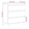 vidaXL Sideboard Altholz-Optik 60x35x70 cm Holzwerkstoff