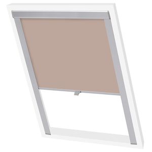 vidaXL Verdunkelungsrollo Beige S06/606 GGL und GGU