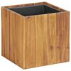 vidaXL Garten-Hochbeet 33,5&times;33,5&times;33,5 cm Massivholz Akazie