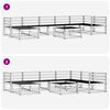 vidaXL Outdoor-Sofagarnitur 8 pcs Natur Massivholz Akazie