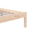 vidaXL Massivholzbett ohne Matratze 120x200 cm