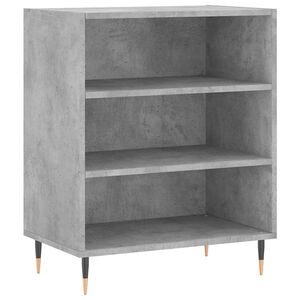 vidaXL Sideboard Betongrau 57x35x70 cm Holzwerkstoff