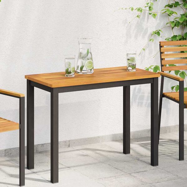 vidaXL Tischplatte &Ouml;l-Natur 80 x 40 x 2 cm Massivholz Akazie