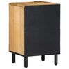 vidaXL Badschrank Braun 38x33,5x58 cm Massivholz Mango