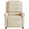vidaXL Relaxsessel Elektrisch Creme Stoff