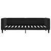 vidaXL Tagesbett Schwarz 80x200 cm Samt