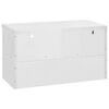 vidaXL Wandh&auml;ngeschrank 90x40x50 cm Edelstahl
