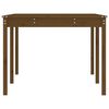 vidaXL Gartentisch Honigbraun 203,5x100x76 cm Massivholz Kiefer