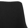vidaXL Esszimmerst&uuml;hle 2 Stk. Schwarz Stoff