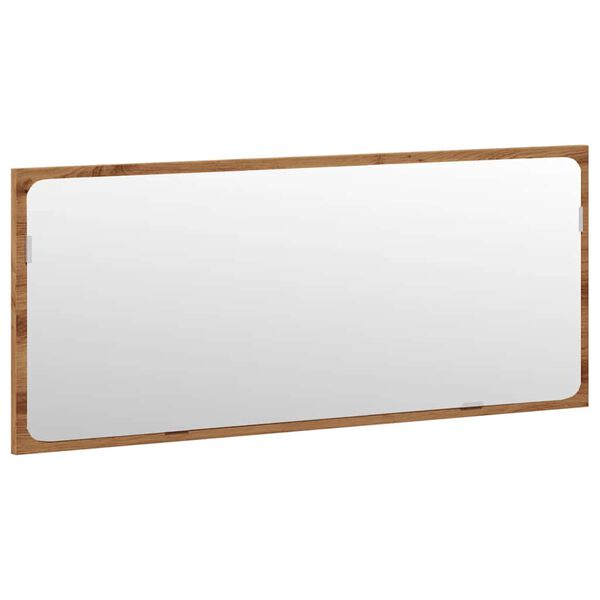 vidaXL 4-tlg. Badm&ouml;bel-Set Artisan-Eiche Holzwerkstoff