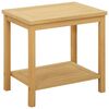 vidaXL Beistelltisch &Ouml;l-Natur 50 x 35 x 45 cm Massivholz Akazie