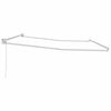 vidaXL Markise Wei&szlig; 4,5 &times; 3 m Metall