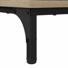 vidaXL Waschbeckenschrank mit T&uuml;r Sonoma-Eiche 60,5 x 33,5 x 61 cm