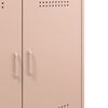 vidaXL Sideboard Rosa 68x39x79 cm Stahl