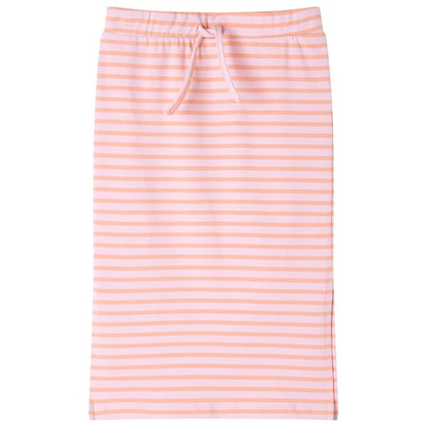 Kinderrock mit Streifen Gerade Rosa 140