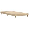 vidaXL Bettgestell ohne Matratze Sonoma-Eiche 90x190 cm Holzwerkstoff