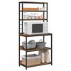 vidaXL K&uuml;chenregal Altholz 80 x 40 x 168 cm Holzwerkstoff