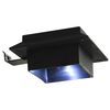 vidaXL Solar-Au&szlig;enleuchten 12 Stk. LED Rechteckig 12 cm Schwarz