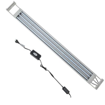vidaXL Aquarium-Beleuchtung LED 100-110 cm Aluminium IP67
