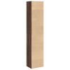 vidaXL B&uuml;cherregal Braun Eichen-Optik 40x30x189 cm Holzwerkstoff