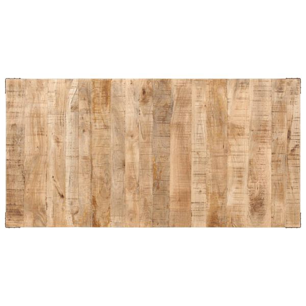 vidaXL Esstisch 200x100x75 cm Massivholz Mango