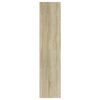 vidaXL B&uuml;cherregal/Raumteiler Sonoma-Eiche 60x30x135 cm Holzwerkstoff