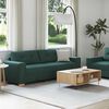 vidaXL | Sofa Set | mit Kissen 2 pcs Gelb 221 x 78 x 80 cm Stoff