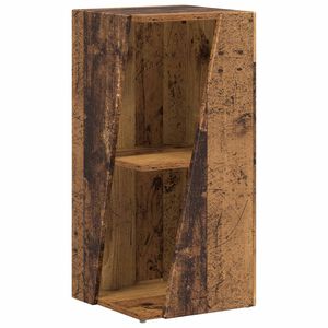 vidaXL Seitenregal 33 x 32 x 70,5 cm Holzwerkstoff Altholz