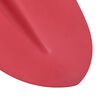 vidaXL Schaufelkopf 4 pcs Rot 39,5 x 27,5 cm Pulverbeschichteter Stahl