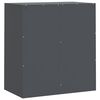 vidaXL Sideboard Anthrazit 67x39x73 cm Stahl