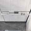 vidaXL Duschablage f&uuml;r Begehbare Dusche Chrom 80 cm Aluminium