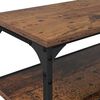 vidaXL TV-Schr&auml;nk Altholz 200 x 30 x 50 cm Verbundholz und Eisen