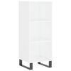 vidaXL Highboard Wei&szlig; 34,5x34x180 cm Holzwerkstoff