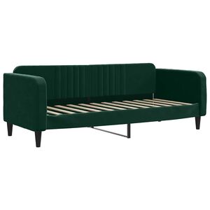 vidaXL Tagesbett Dunkelgr&uuml;n 80x200 cm Samt