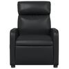 vidaXL Relaxsessel Schwarz Kunstleder