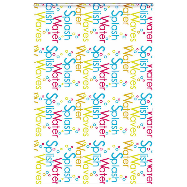 vidaXL Duschrollo mit Kassette 150x240 cm Stoffbreite 146 cm